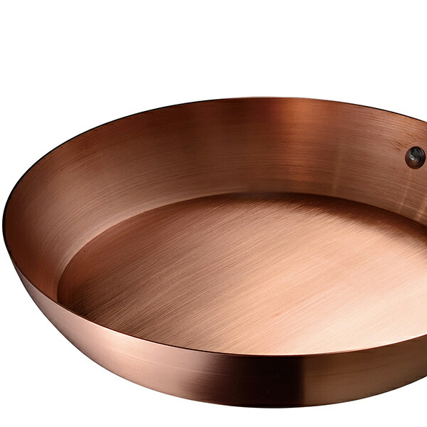 楽天市場】フライパン 20cm 銅製 錫メッキなし ガス火専用 日本製