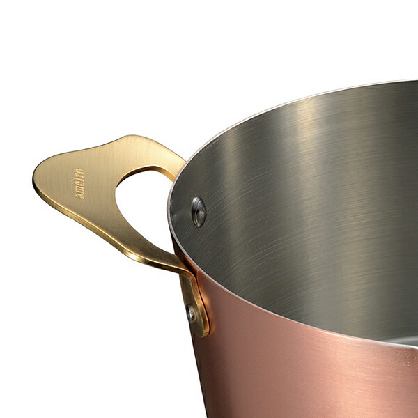 楽天市場】天ぷら鍋 18cm 銅製 ガス火専用 日本製 ameiro AGEMONO 18