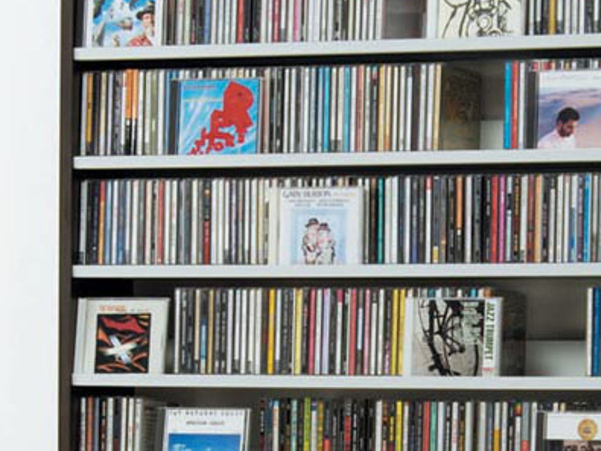 楽天市場】CDラック 幅109cm 12段 大量収納ストッカー （ ラック 棚