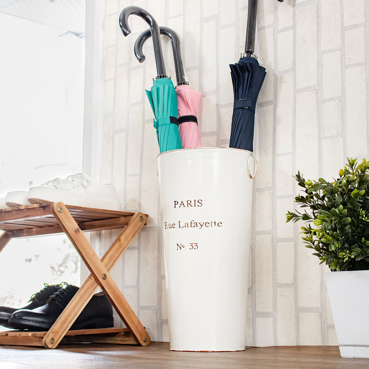 楽天市場】傘立て 屋内用 レトロ調 （ 傘立 かさたて おしゃれ