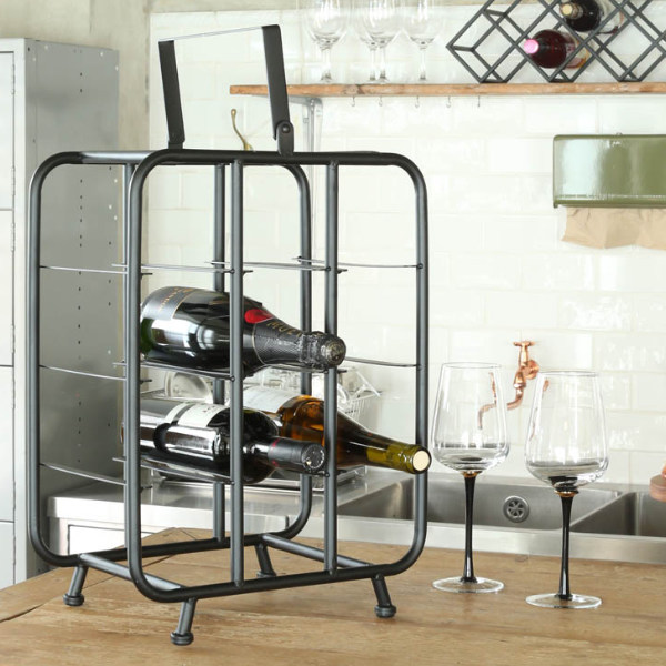 楽天市場】ワインラック DULTON ダルトン メタルワインラック バーベラ