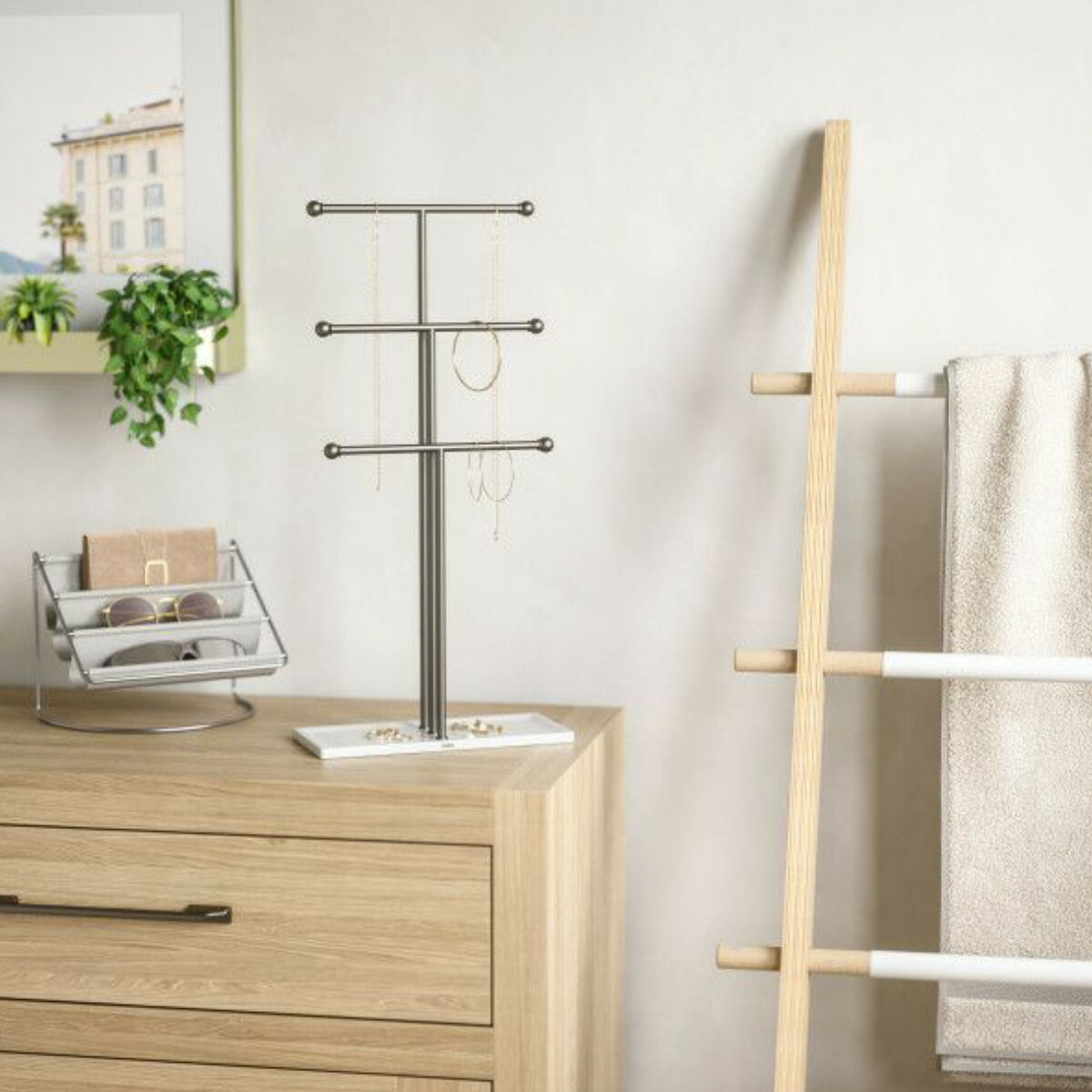 楽天市場】Umbra ジュエリースタンド トライジェム （ アクセサリー