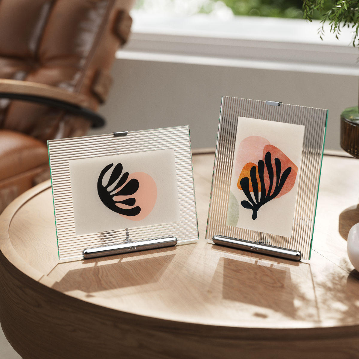 楽天市場】Umbra フルート フォトフレーム ガラス スチール 16×20cm 20