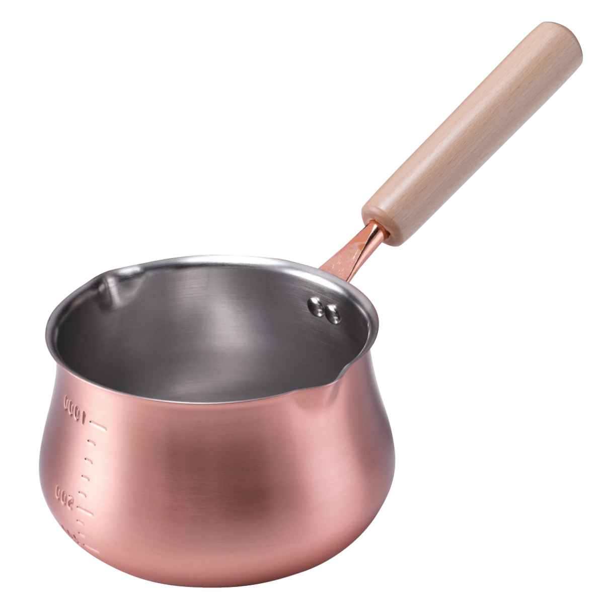 楽天市場】ミルクパン 14cm ガス火専用 ほっこり銅のみるくpan