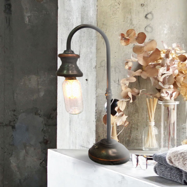 楽天市場】テーブルランプ C ブロンズ レトロ 間接照明 コードレス