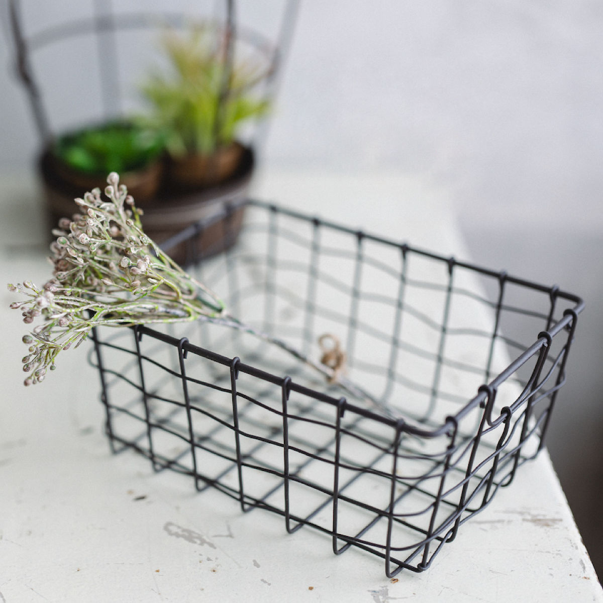 楽天市場】かご スウェル スクエアバスケット L 幅20×奥行15×高さ9cm