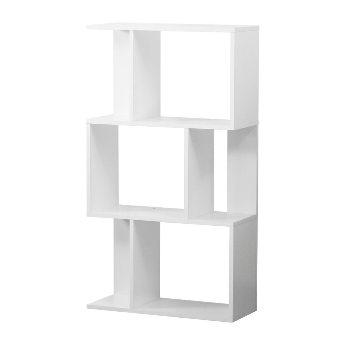 楽天市場】オープンラック 3段 本棚 ジグザグラック 幅59cm （ 送料