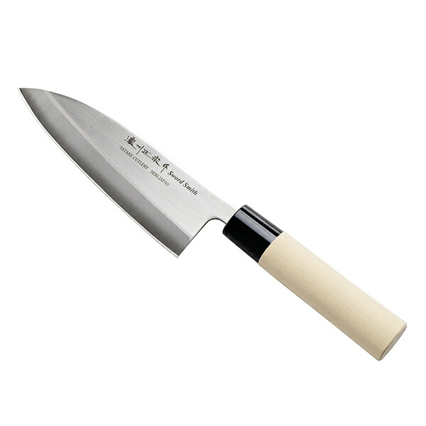 楽天市場】出刃包丁 15.5cm 濃州正宗 日本製 ステンレス 白木柄
