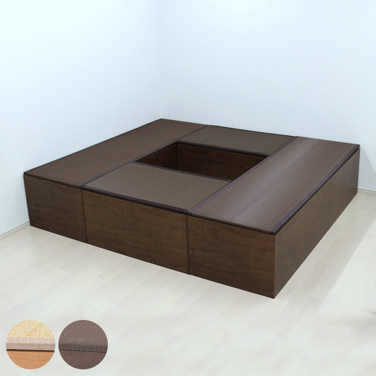 楽天市場】樹脂畳ユニット Bセット ハイタイプ 幅180cm×2 幅90cm×2