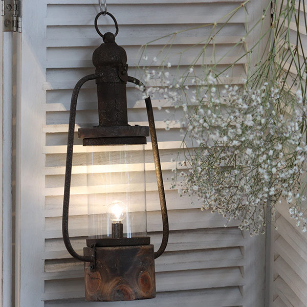 楽天市場】ランプ LED ベッドサイド ヴィンテージ コードレス 天然木