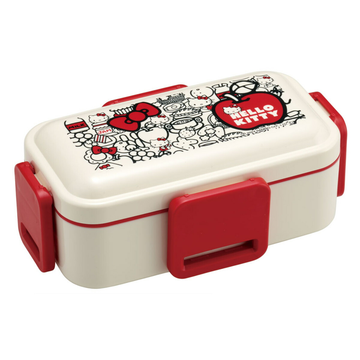 楽天市場】弁当箱 2段 600ml 抗菌2段ふわっと弁当箱 KT FoodRed