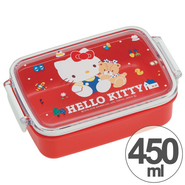 楽天市場】お弁当箱 角型 ハローキティ 80's 450ml 子供用