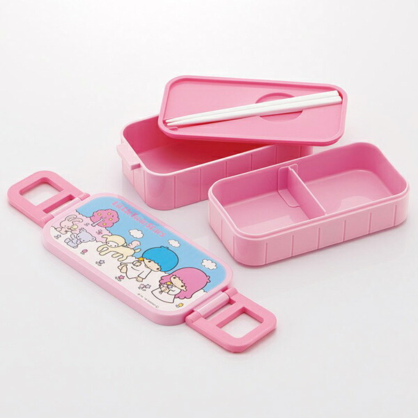 楽天市場】お弁当箱 リトルツインスターズ 2段 600ml 箸付き