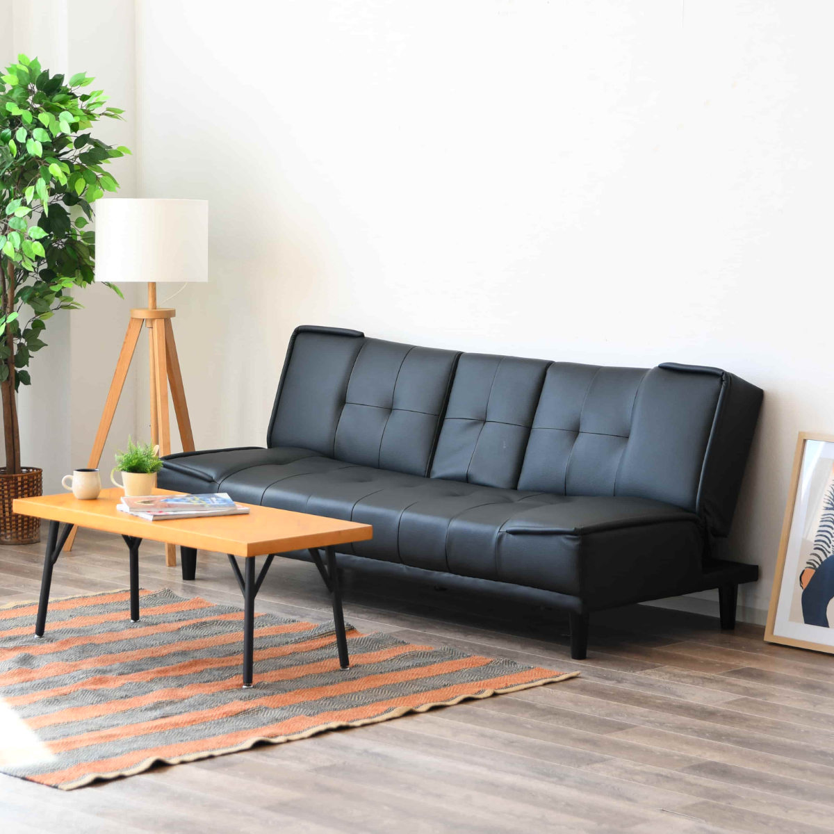 楽天市場】ソファベッド 幅183cm ドリンクホルダー付 ウイング