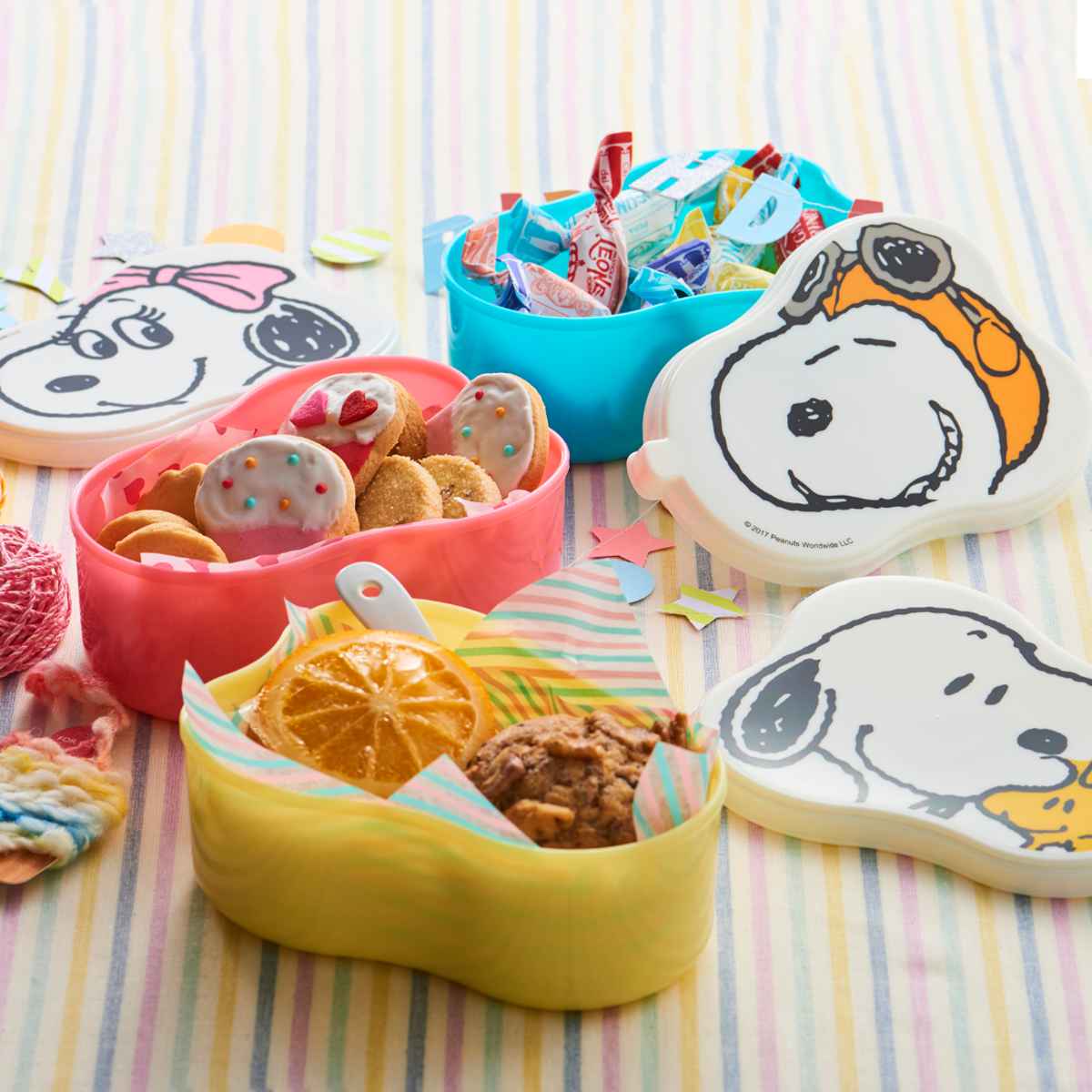 楽天市場】保存容器 440ml スヌーピー フードボックス （ 日本製