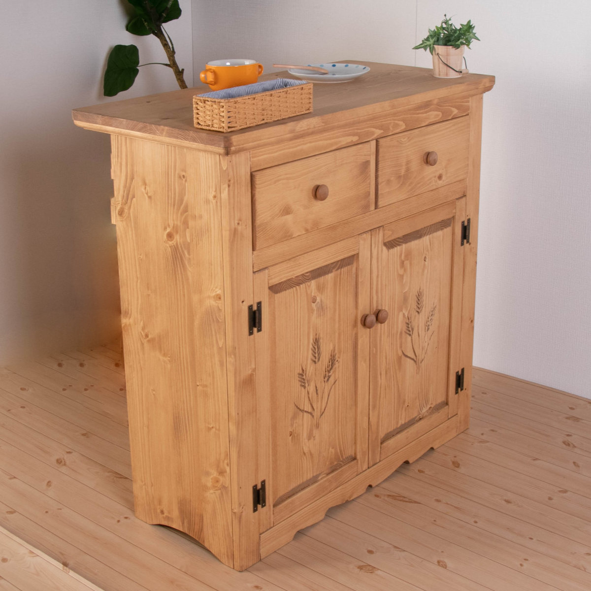 楽天市場】バーカウンター カントリー調 パイン材 Farmer 幅90cm