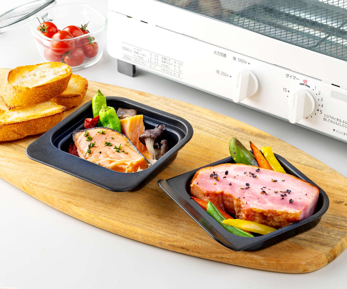 楽天市場】グリルプレート 2個セット 2段焼きプレート フッ素加工