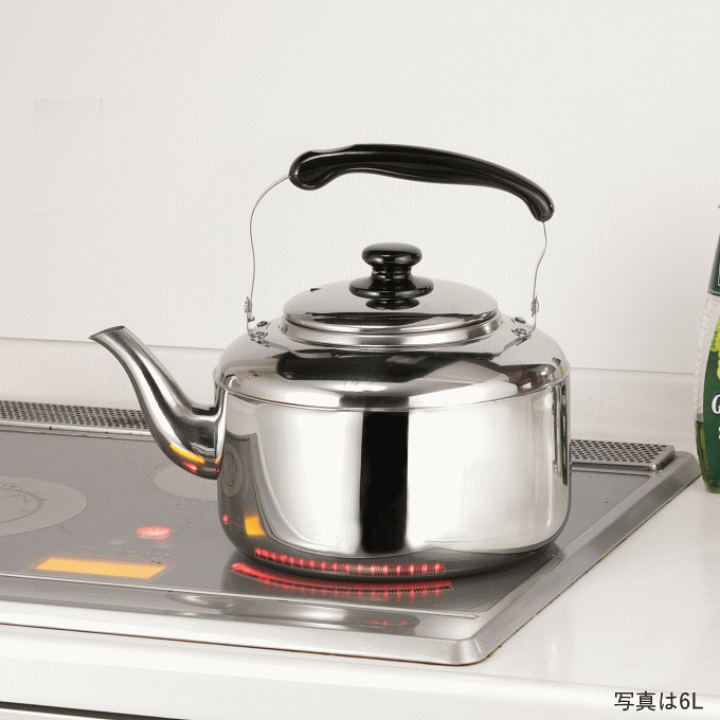 楽天市場】【SALE ポイント5倍】大容量やかん ビッグケトル 6L IH対応