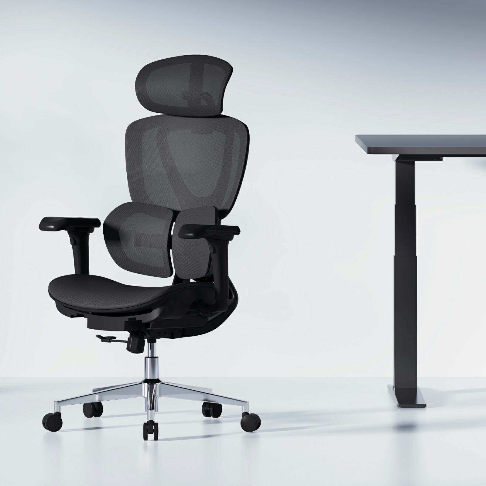 楽天市場】オフィスチェア FlexiSpot C8 デスクチェア メッシュ