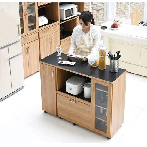 楽天市場】【最大1万円ｸｰﾎﾟﾝ3/4-10】 キッチンカウンター キッチン