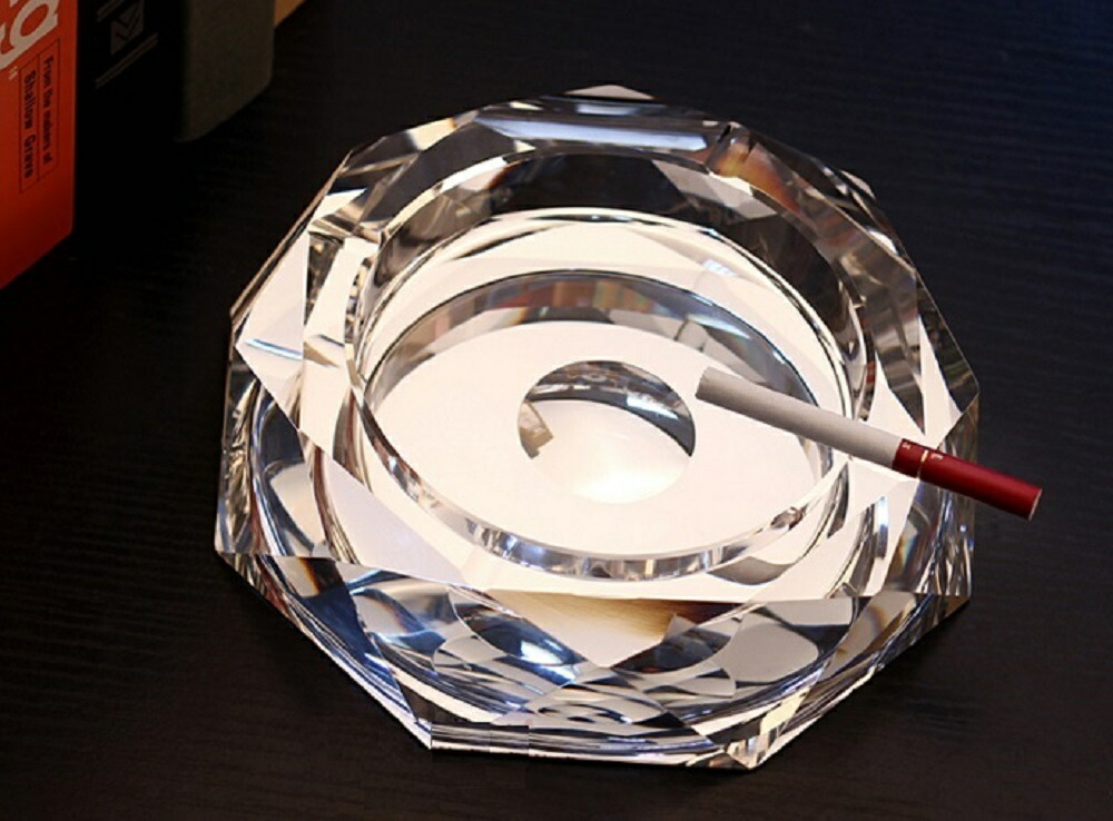 楽天市場】【公式】 Ashterior K9クリスタル製 灰皿 おしゃれ 卓上 卓