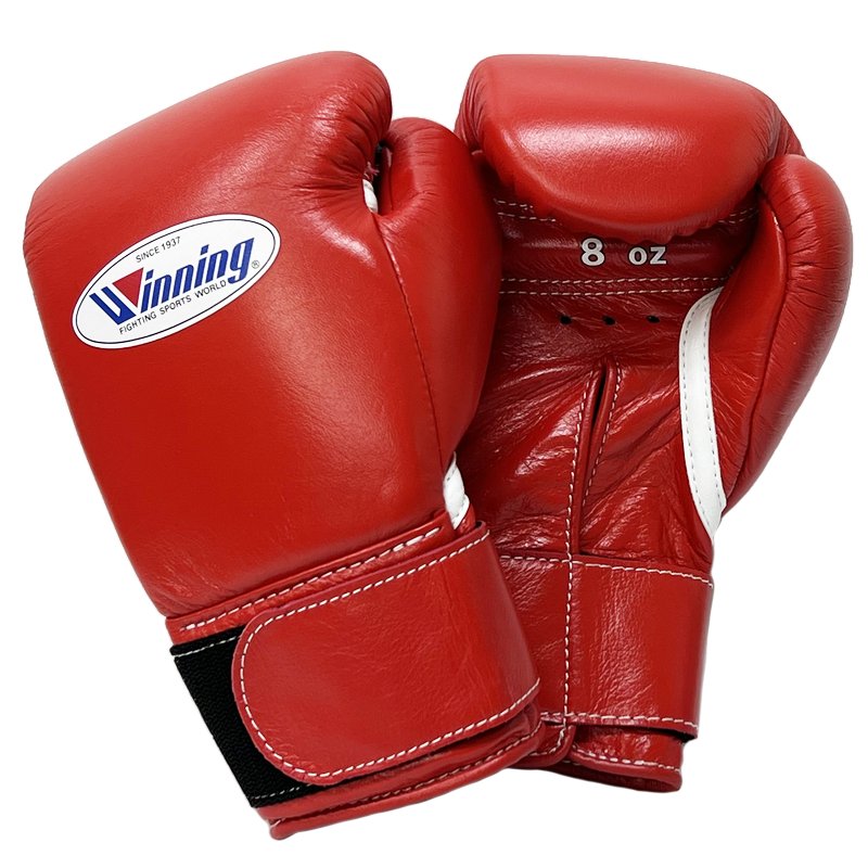 winning ウイニング ボクシンググローブ 8oz 赤 MS-200 【公式通販】