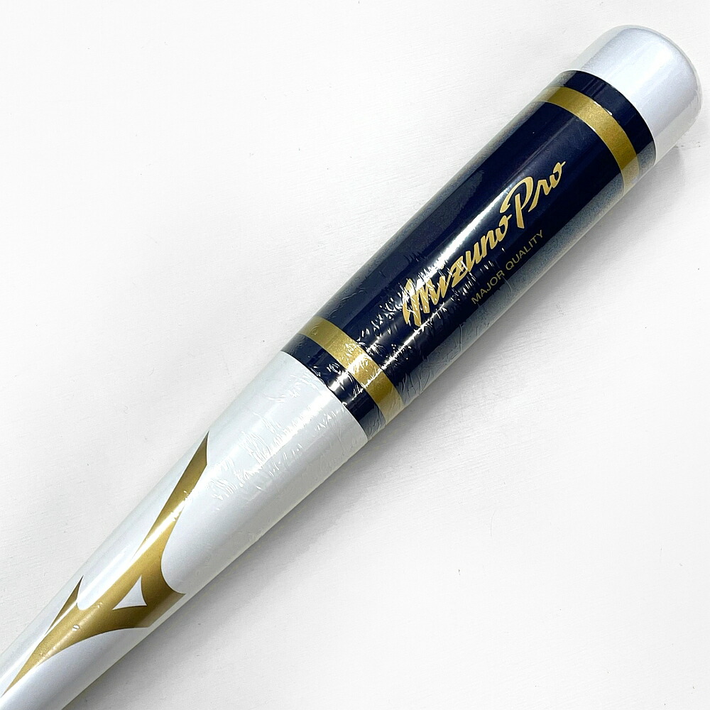 楽天市場】ホワイト×ゴールド ミズノプロ 野球 木製 ノックバット