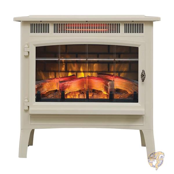 楽天市場】【クーポン配信中】電気暖炉ストーブ 赤外線 3D 炎効果付き