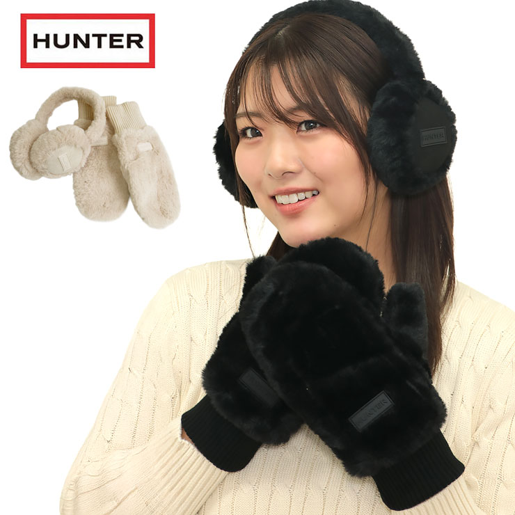 楽天市場】HUNTER ハンター BLACKMUIR BOX SET イヤーマフミトン