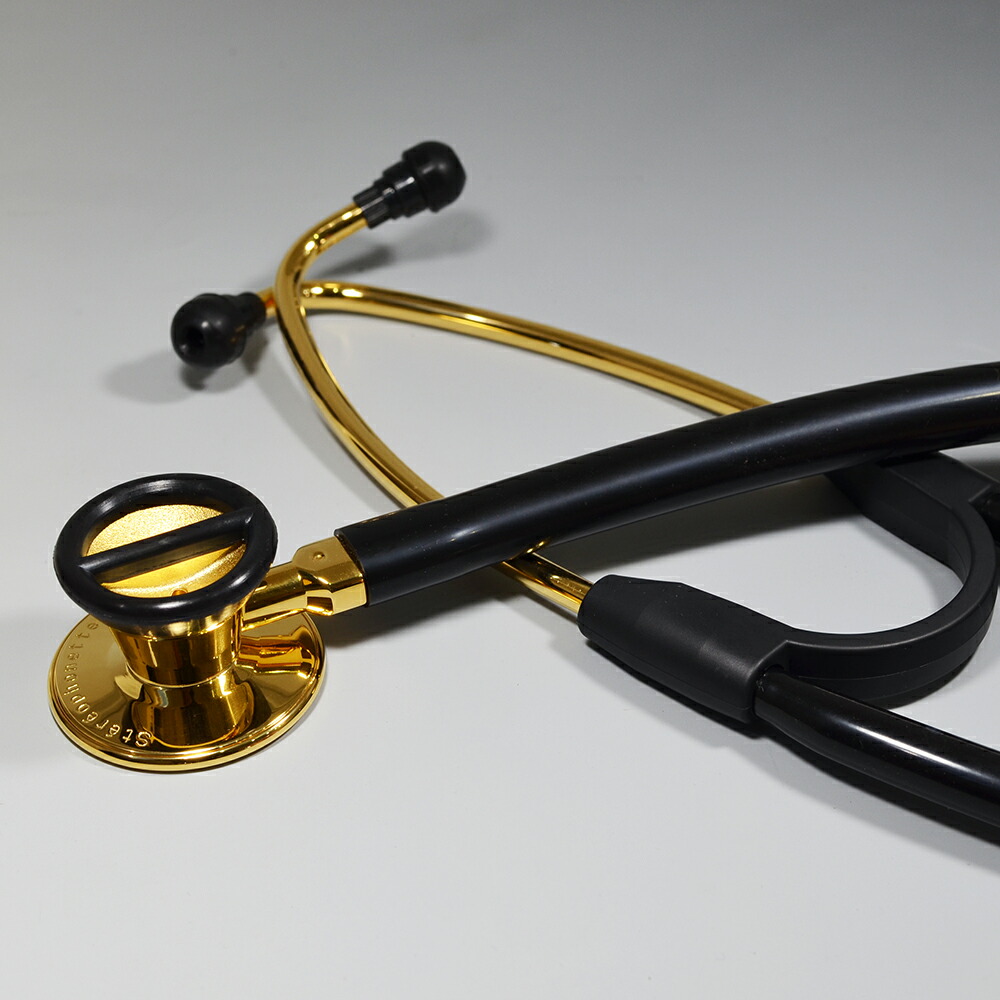 楽天市場】【24金メッキの完全受注生産品】ケンツメディコ 聴診器