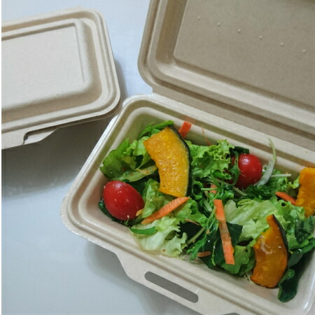 楽天市場】紙製ランチボックス KM-52 ナチュラル (50枚/袋) 使い捨て