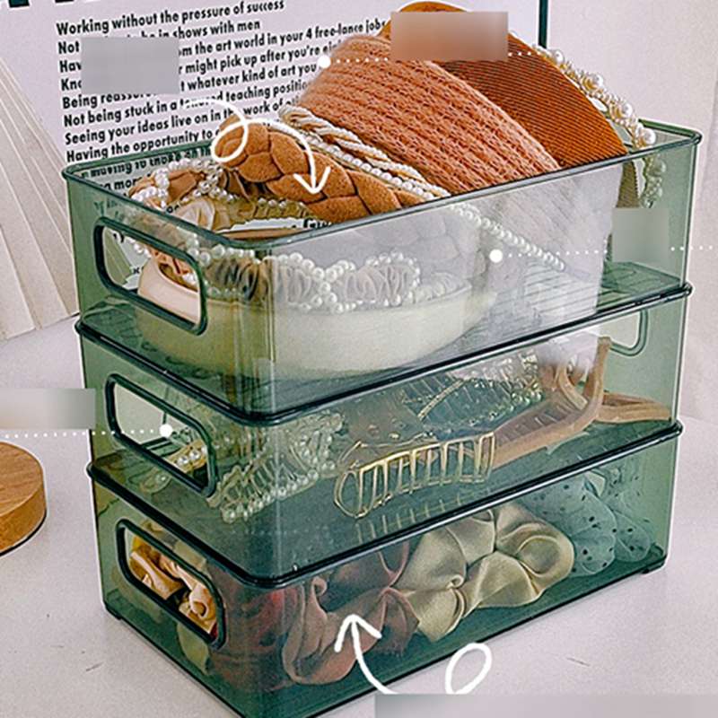 楽天市場】収納ボックス ジュエリーボックス 透明 組み立て式 取り外し