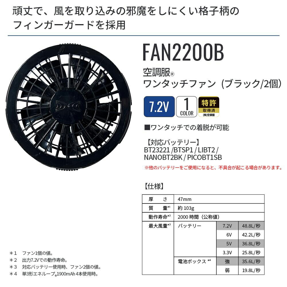 楽天市場】空調服(R) スターターキット ブラック SKSP02B デバイス