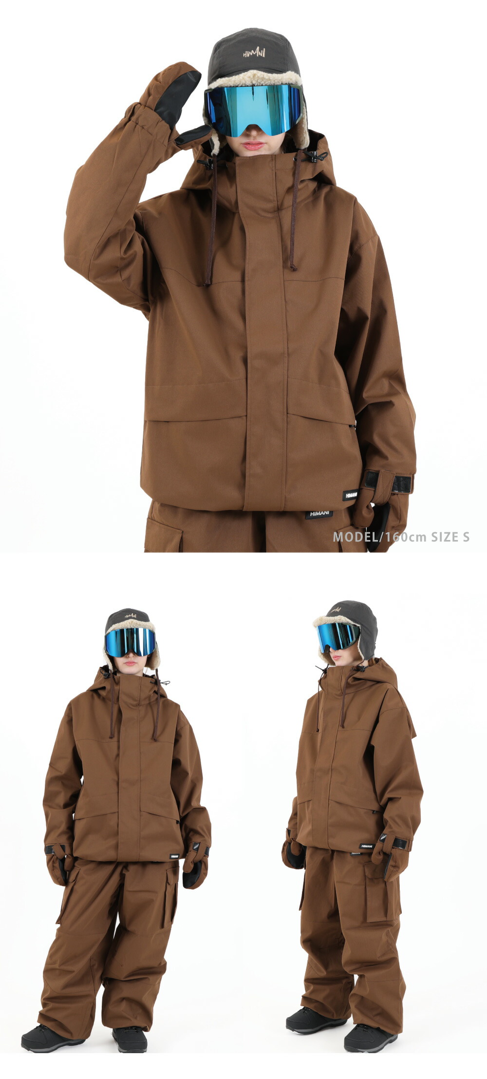 楽天市場】スノーボードウェア メンズ レディース オーバーサイズ