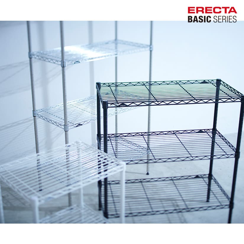 楽天市場】スチールラック エレクター ベーシック ERECTA ラック
