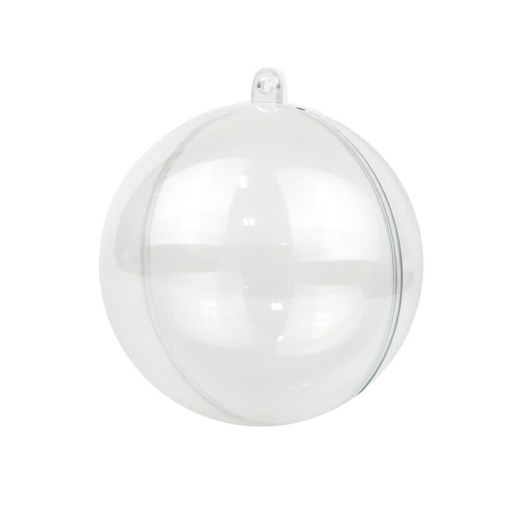 楽天市場】φ100mm 穴5mm 1個入 クリスマスボール ツリー飾り クリア