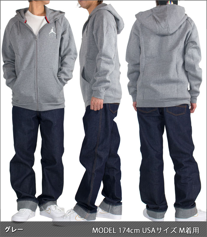 楽天市場】ジョーダン JORDAN スウェット パーカー ジップパーカー