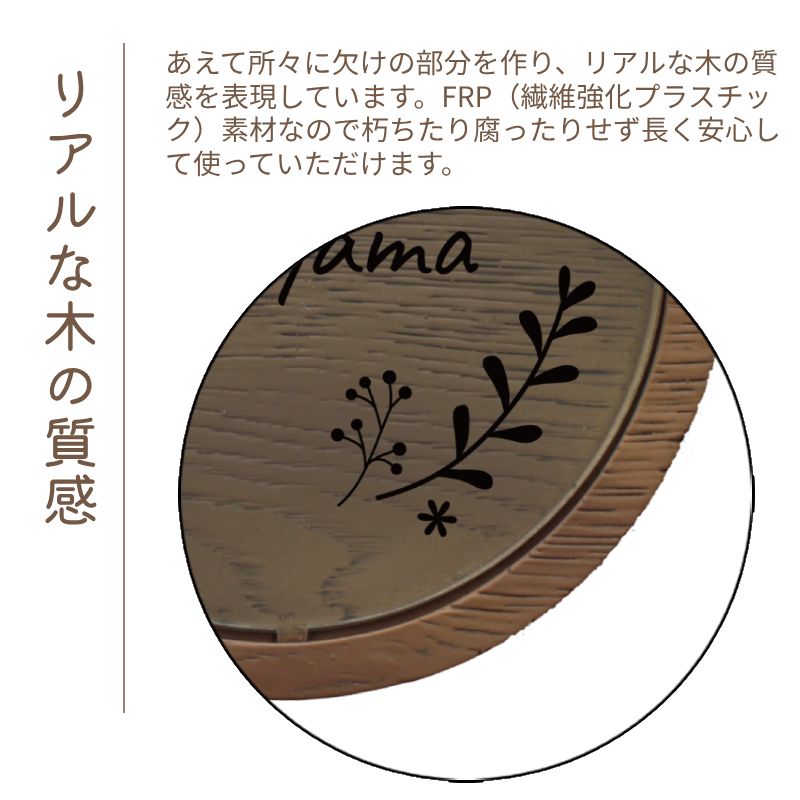 楽天市場】表札 おしゃれ アクリル 木目調 【ポイント2倍