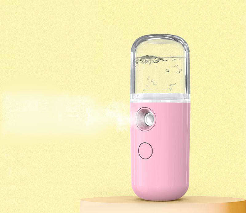 楽天市場】送料無料 ハンディ ミスト フェイススチーマー 30ml 充電式