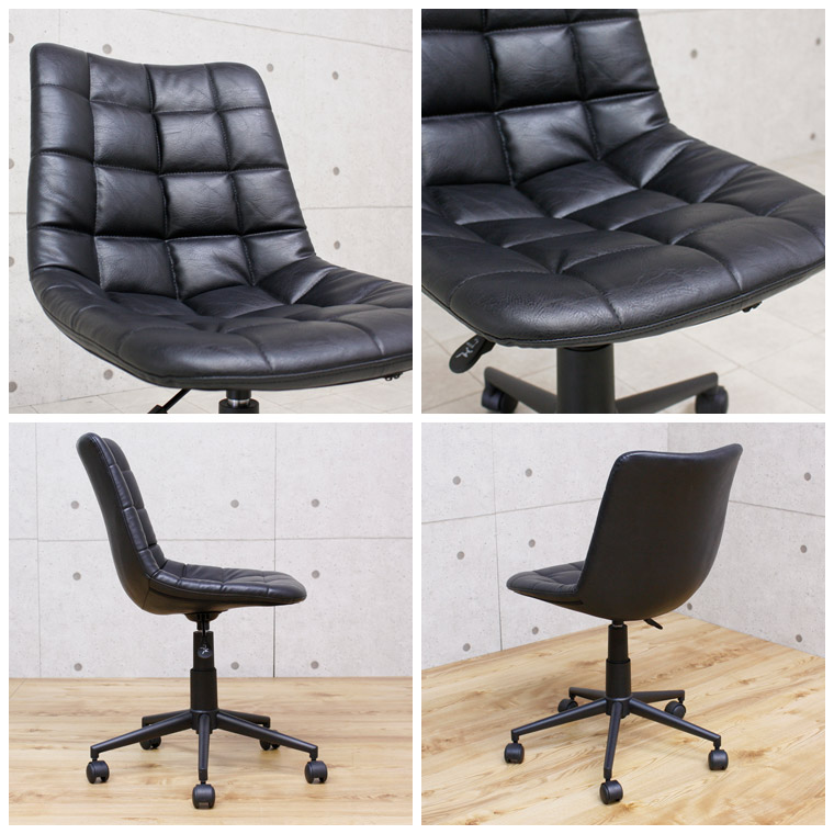 楽天市場】チェア オフィスチェア ラウンドチェア 回転式 チェアー