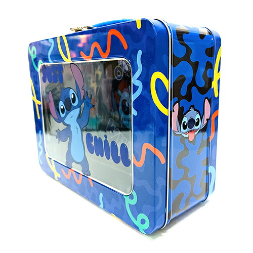 楽天市場】スティッチ フロント クリア ティン ボックス 20094 小物