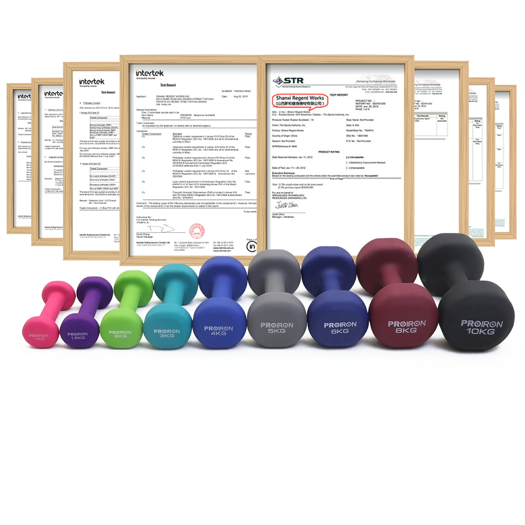 楽天市場】PROIRON ダンベル「2個セット1kg/1.5kg/2kg/3kg/4kg/5kg/8kg