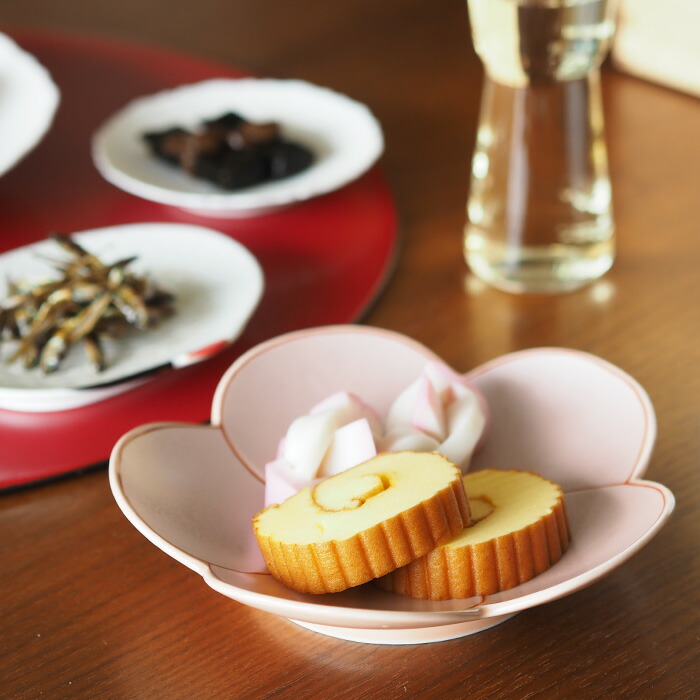 楽天市場】【スーパーSALE 20%OFF】幸楽窯 錦 曙釉 銀彩 捻り梅形 銘々