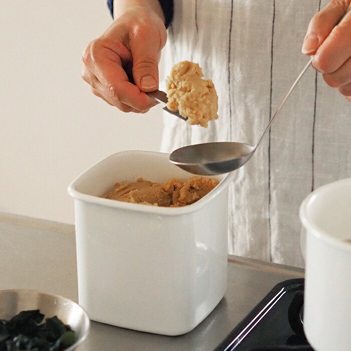 楽天市場】【取扱終了】野田琺瑯 ホワイトシリーズ スクウェア 密閉蓋