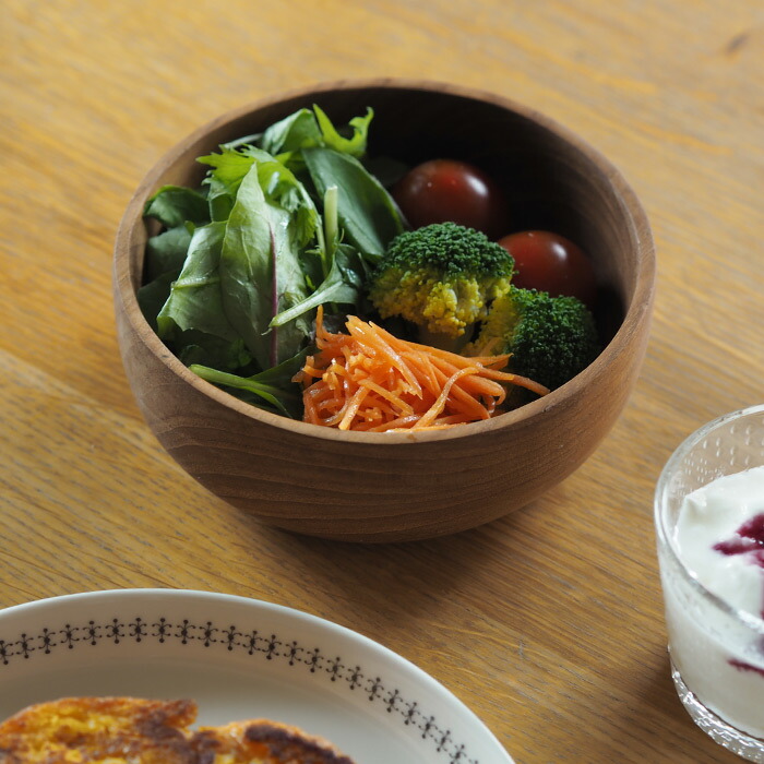 楽天市場】日曜雑貨 サラダボウル チーク / SUNDAY SUPPLIES / 天然木