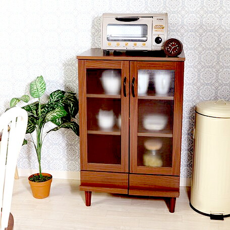 楽天市場】食器棚 おしゃれ 北欧 安い キッチン 収納 棚 ラック 木製