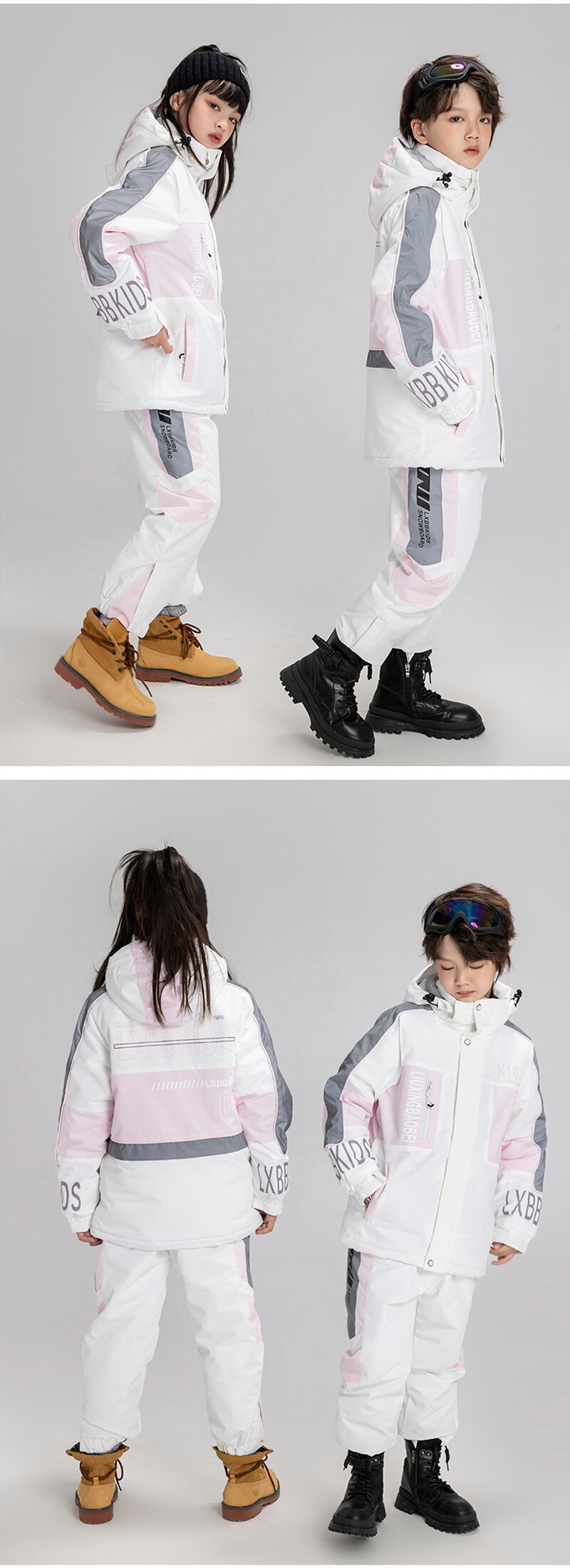 楽天市場】スキーウェア キッズ ジャケット&パンツ ジュニア 女の子