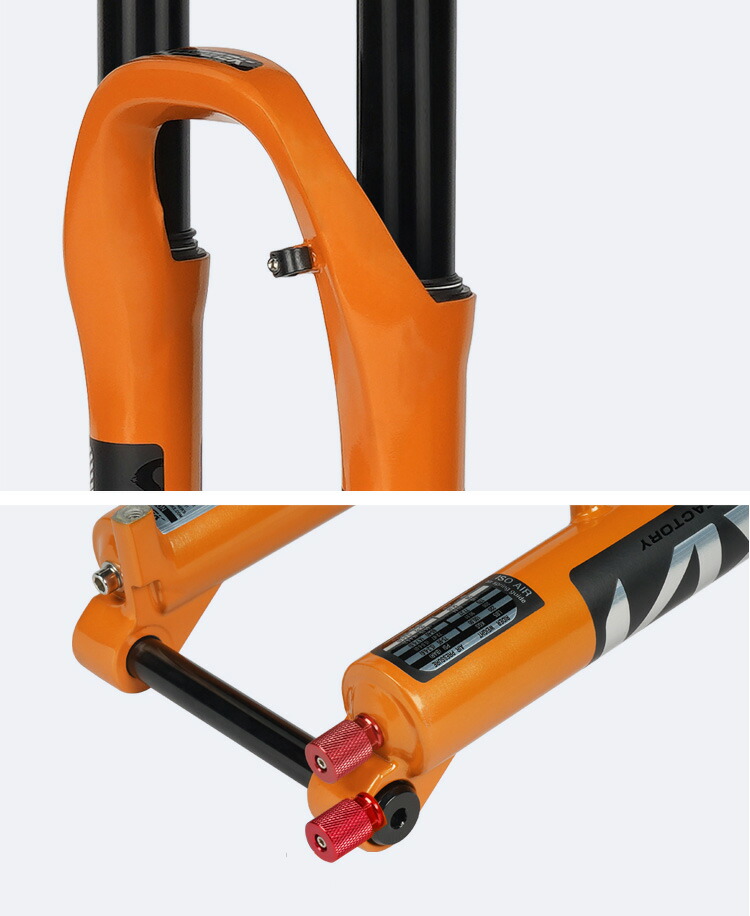 楽天市場】TOSEEK スルーアクスル サスペンションフォーク MTBフォーク