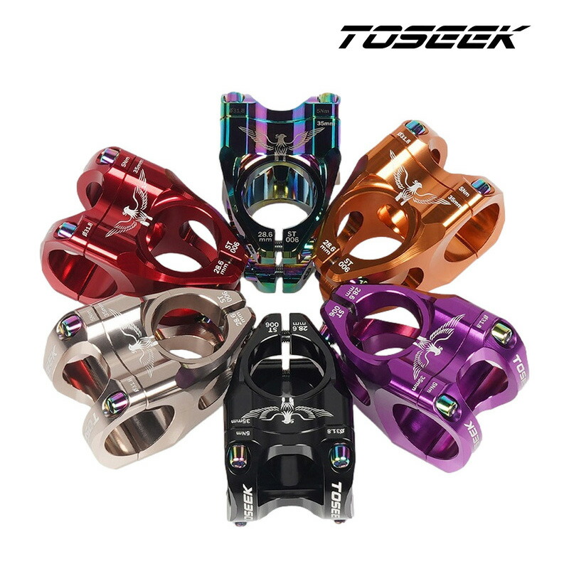 楽天市場】TOSEEKステム CNC加工 中空 マウンテンバイクステム アルミ