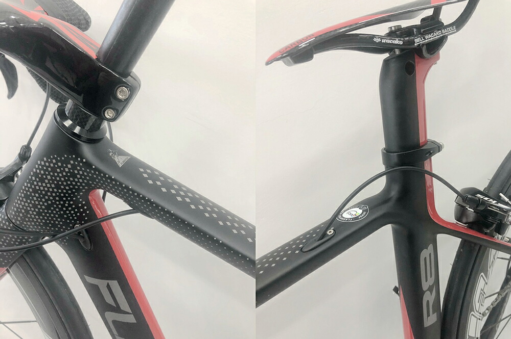 楽天市場】FLASHFOX 自転車 ロードバイク フルカーボン 完成車